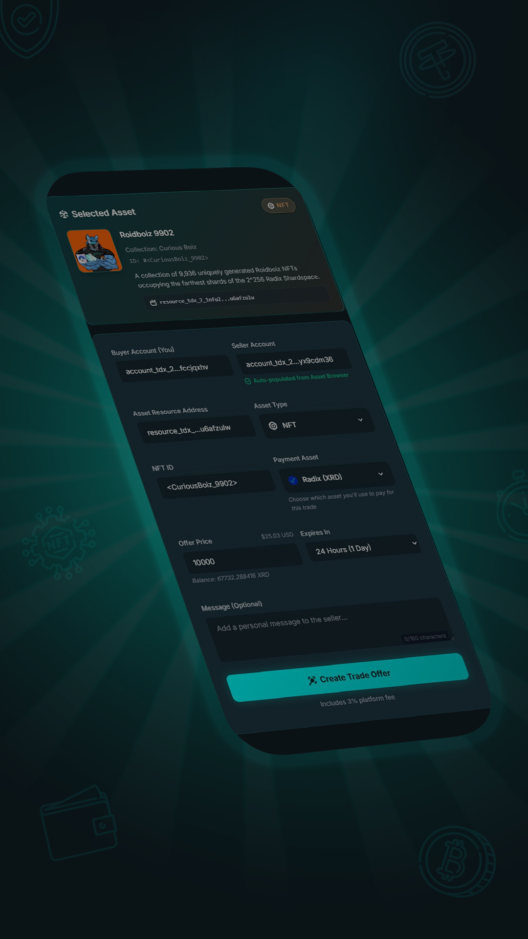 Atomix - Atomic Trading Platform